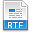 File extension rtf